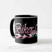 Biker Babe Mok (Voorkant links)