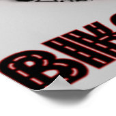 Biker Babe - Poster (Hoek)