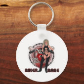 Biker Babe - Sleutelhanger (Voorkant)