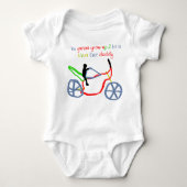 Biker Baby Baby Groei Romper (Voorkant)