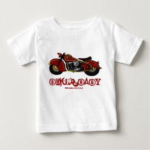 Biker baby grappig t-shirt