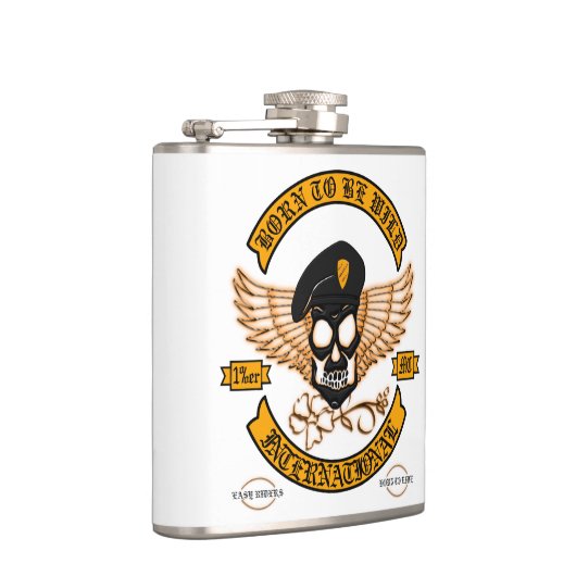 Biker Badge Heupfles (Rechts)