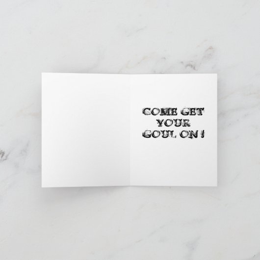 BIKER BASH INVITATIES (Binnen)