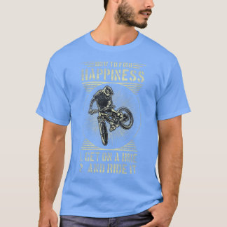 Biker Bicycle Cycle Rider Bike Ride 185 T-shirt