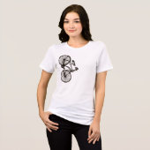Biker  Bike T-shirt (Voorkant volledig)