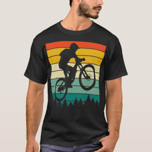 Biker Biker BM Mountain Bike Retro  T-shirt