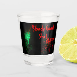 Biker Billy Bloody Goed Halloween Feest Shot Glas