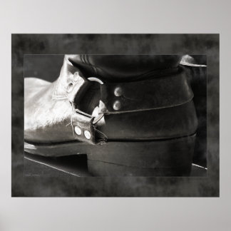 Biker Boot 25 Poster