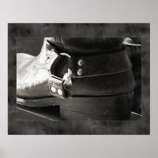 Biker Boot 25 Poster (Voorkant)