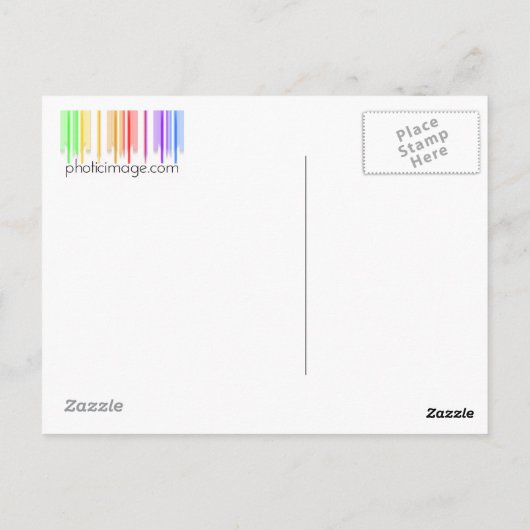 Biker Boots Briefkaart (Achterkant)