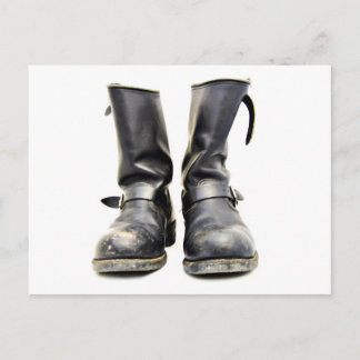 Biker Boots Briefkaart