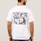 Biker Boy Tattoo'd Hooligan t-shirt (Achterkant)