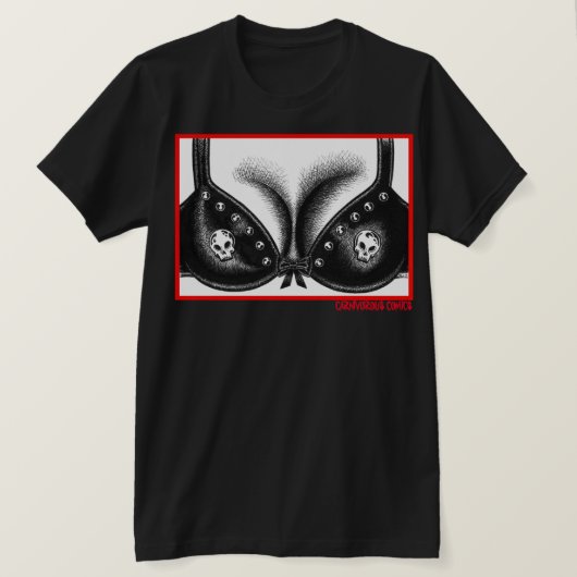 Biker Bra T-shirt (Design voorkant)