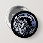 Biker Brotherhood Button (Voorkant /achterkant)
