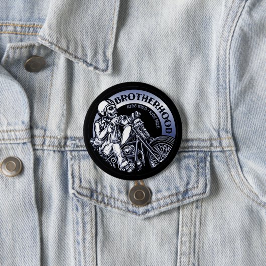 Biker Brotherhood Button (In situ)