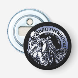 Biker Brotherhood Button Flesopener