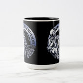 Biker Brotherhood Tweekleurige Koffiemok (Center)