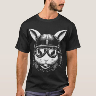 Biker Bunny T-shirt