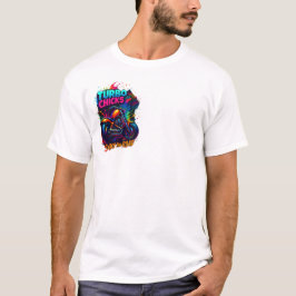 Biker Burn the Road T-shirt | Motorrijder Tee