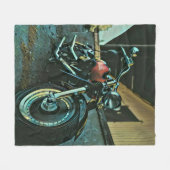 Biker-cadeaus Fleece Deken (Voorkant (Horizontaal))