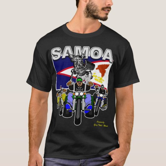 BIKER-CARTOONS / TOONE-T - SHIRTS BUBBA / ALASKAN (Voorkant)