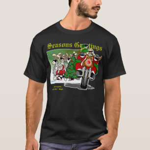 BIKER-CARTOONS / TOONE-T - SHIRTS BUBBA / CHRISTMA