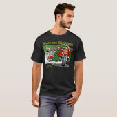 BIKER-CARTOONS / TOONE-T - SHIRTS BUBBA / CHRISTMA (Voorkant volledig)