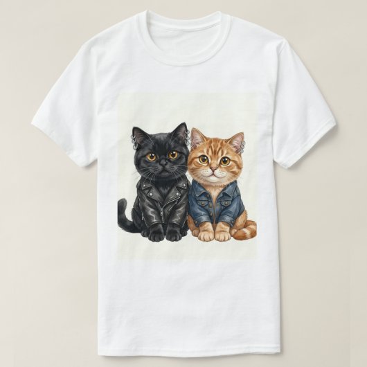 Biker Cats T-shirt (Design voorkant)