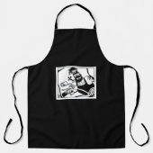 Biker chef apron schort (Voorkant)