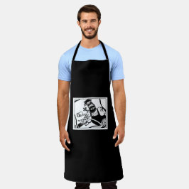 Biker chef apron schort