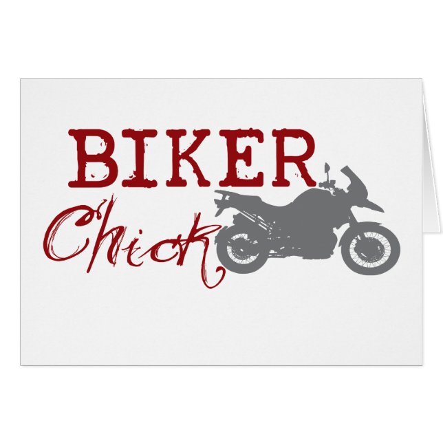Biker Chick (Voorkant Horizontaal)