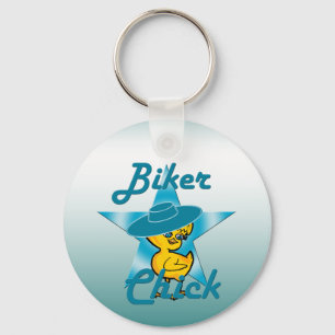 Biker Chick #7 Sleutelhanger