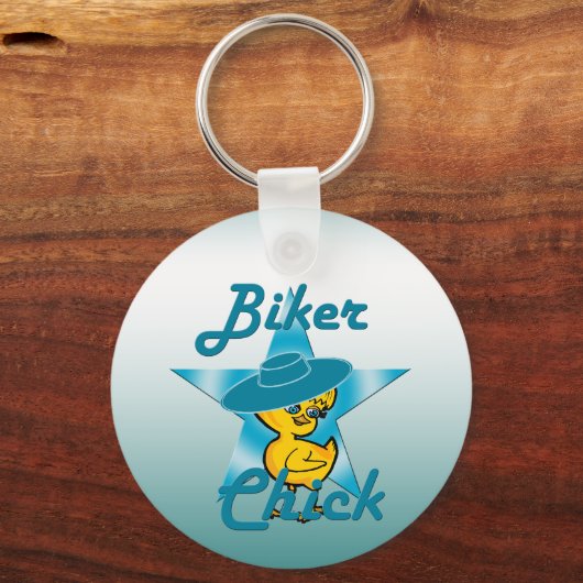 Biker Chick #7 Sleutelhanger (Voorkant)