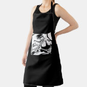 Biker Chick chef apron Schort (Insitu)