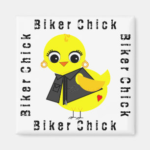 Biker Chick Magneet