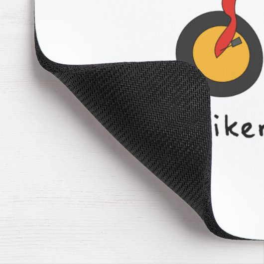 Biker Chick Mousepad Muismat (Hoek)
