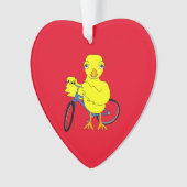 Biker Chick Ornament (voorkant)