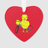 Biker Chick Ornament (voorkant)