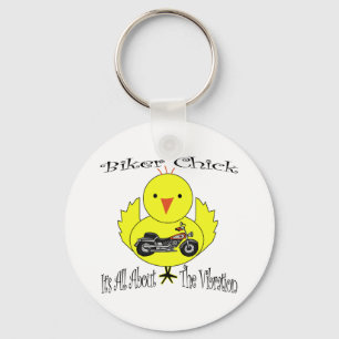 Biker Chick Sleutelhanger