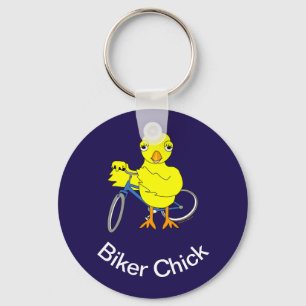 Biker Chick Sleutelhanger