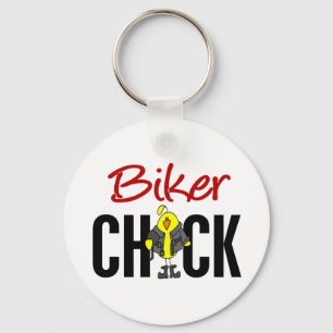 Biker Chick Sleutelhanger