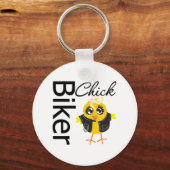 Biker Chick Sleutelhanger (Voorkant)