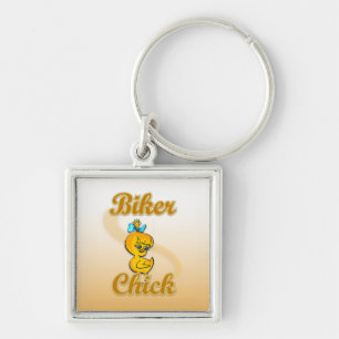 Biker Chick Sleutelhanger