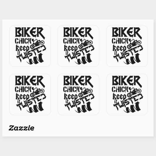 Biker Chick Sticker (Vel)