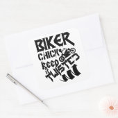 Biker Chick Sticker (Envelop)