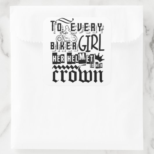 Biker Chick Sticker (Tas)