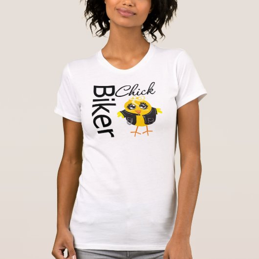Biker Chick T-shirt (Voorkant)