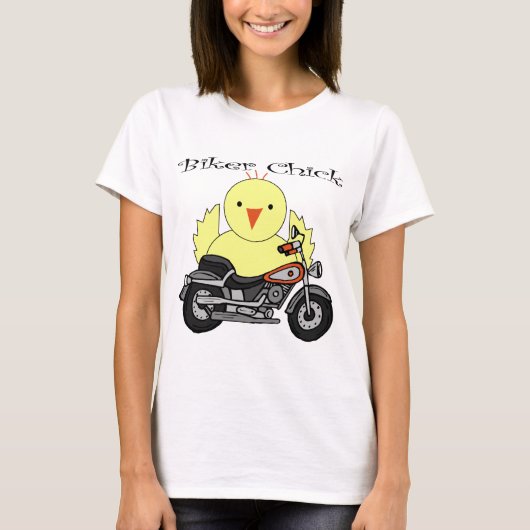 Biker Chick T-shirt (Voorkant)
