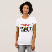 Biker Chick T-shirt (Voorkant volledig)
