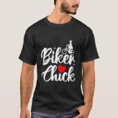 Biker Chick T-shirt (Voorkant)